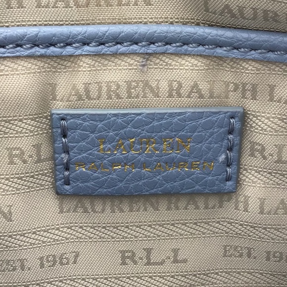 Lauren Ralph Lauren Light Blue Shoulder Bag - Picture 14 of 16